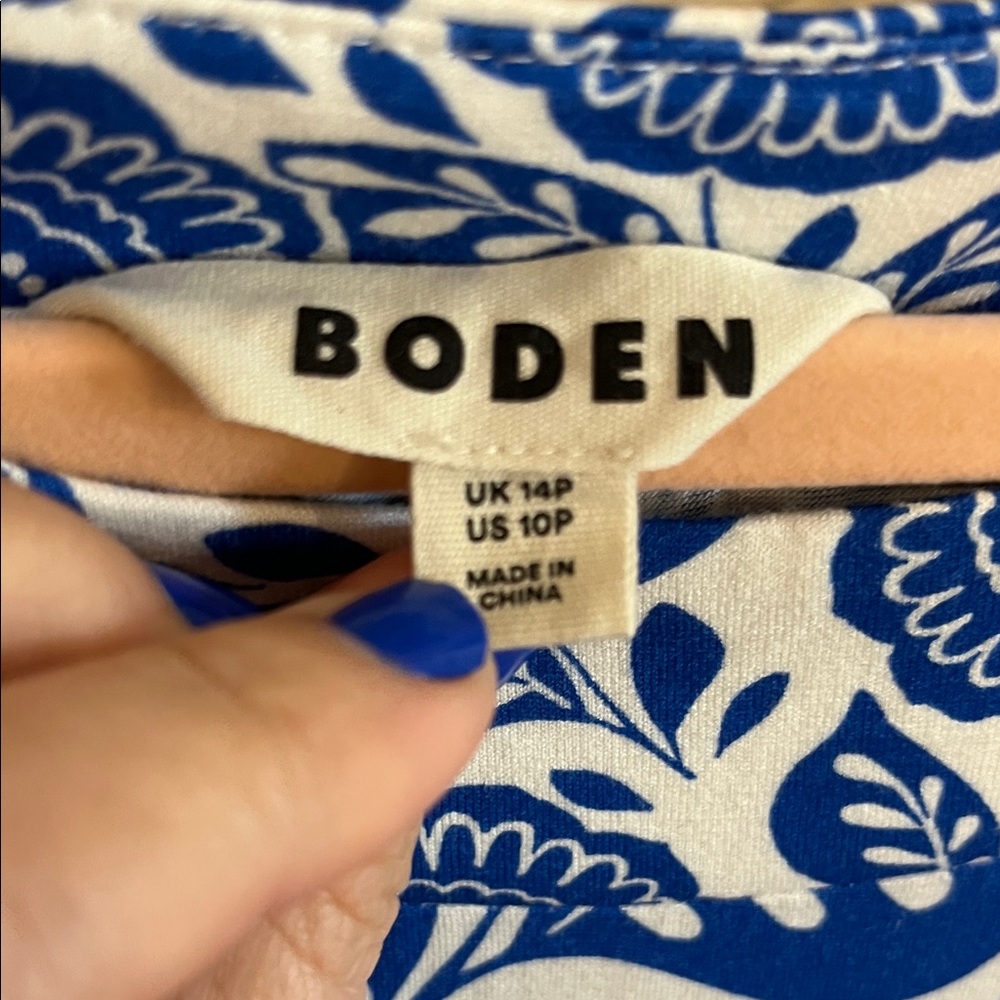 EUC Boden Melanie Floral Jersey Midi Dress - Picture 3 of 5
